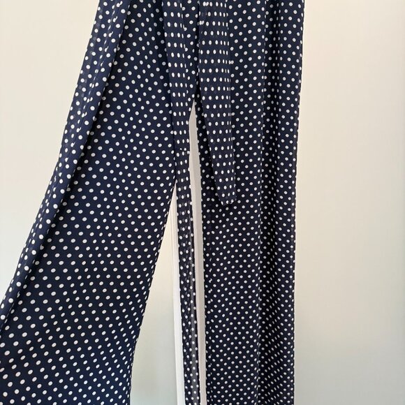 Michael Kors Navy & White Summer Jumpsuit - Picture 4 of 5